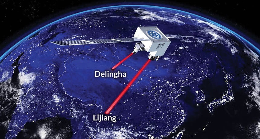 Čínsky kvantový satelit Micius
