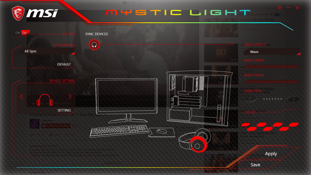 MSI Mystic Light