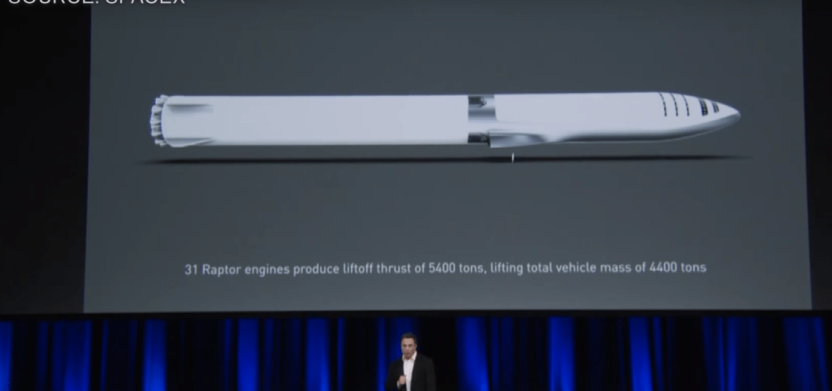 Elon Musk spaceship