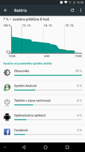 Archos 55 Diamond Selfie výdrž