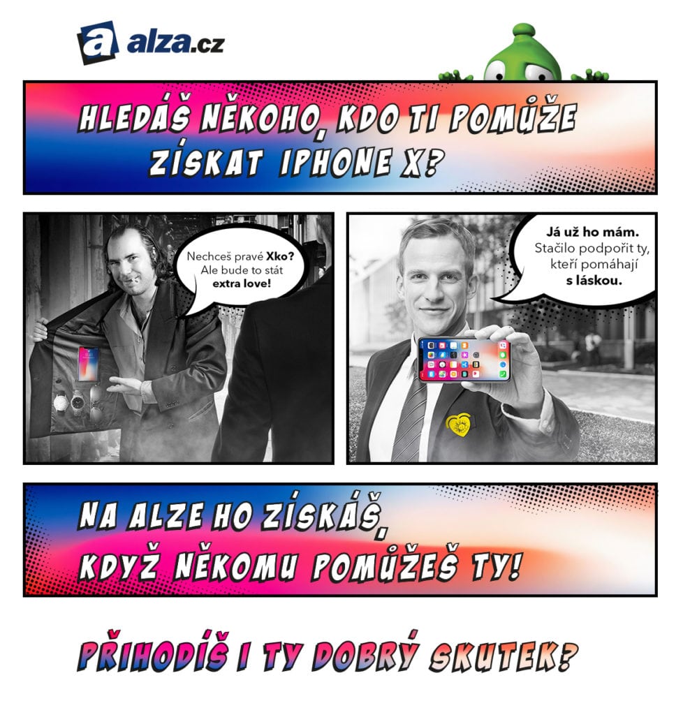 Alza iPhone X grafika