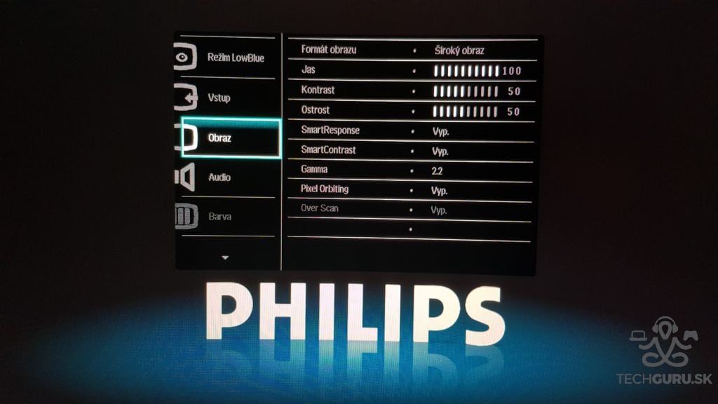 Philips 278E8QJAB/00 menu