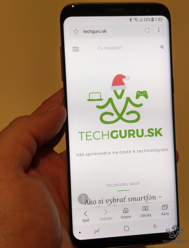 Samsung Galaxy S8 TechGuru.sk