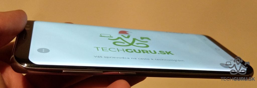Samsung Galaxy S8 pozorovacie uhly