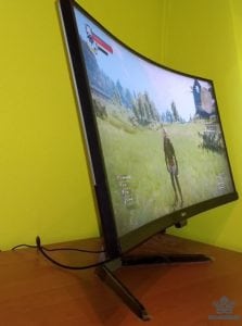 BenQ EX3501R naklápanie