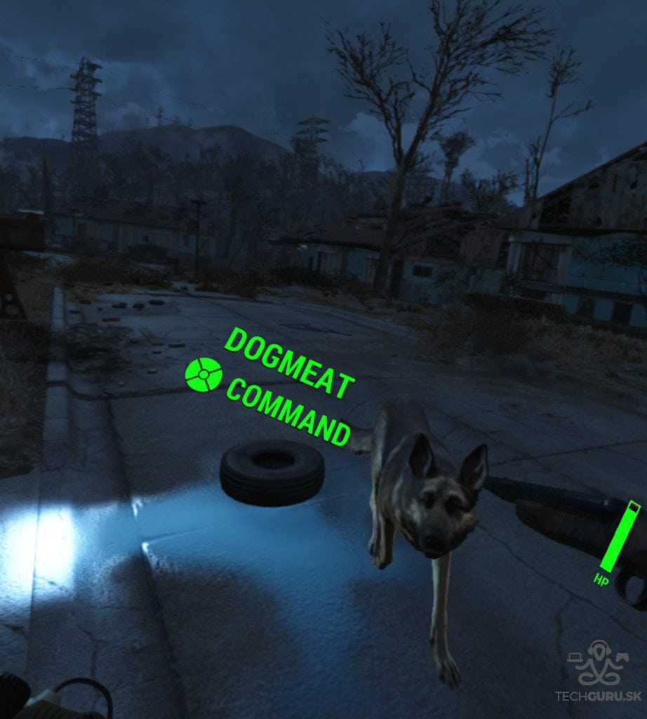 Fallout 4 VR recenzia Dogmeat