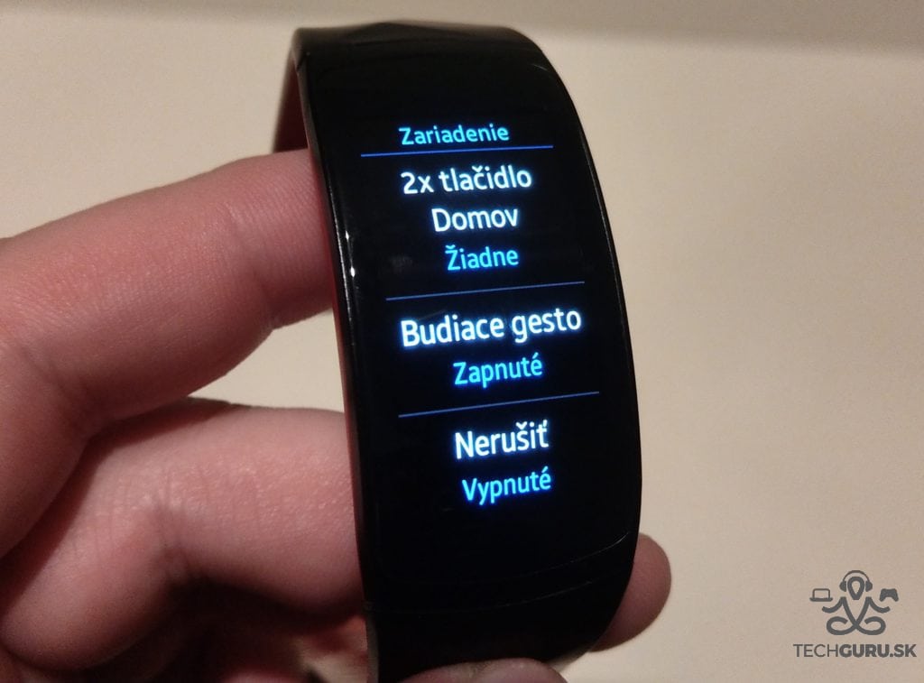 Samsung Gear Fit 2 Pro funkcie