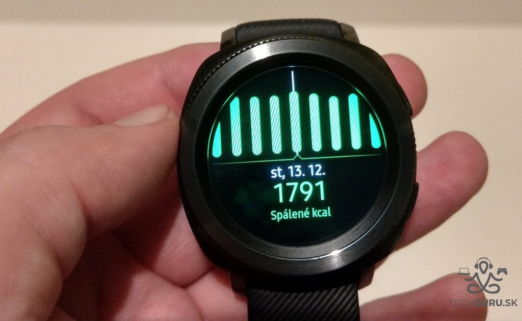 Samsung Gear Sport kalórie