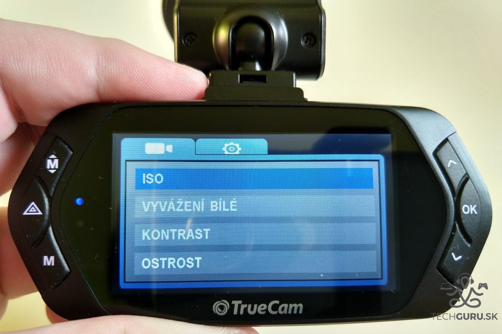 TrueCam A7s funkcie