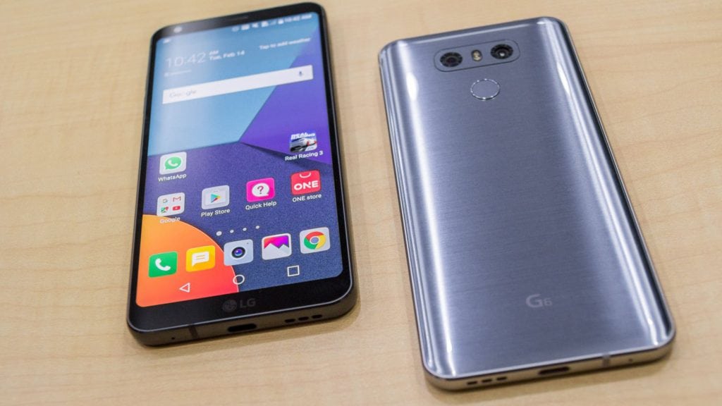 MWC 2018 LG G7