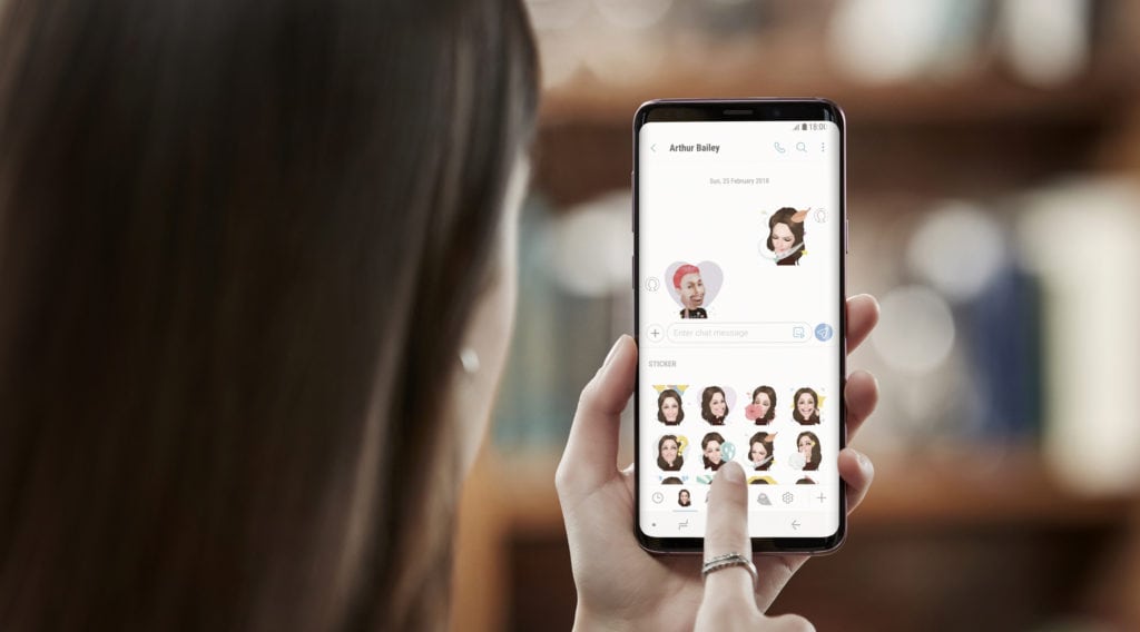 Samsung Galaxy S9 a S9+ AR_Emoji_2