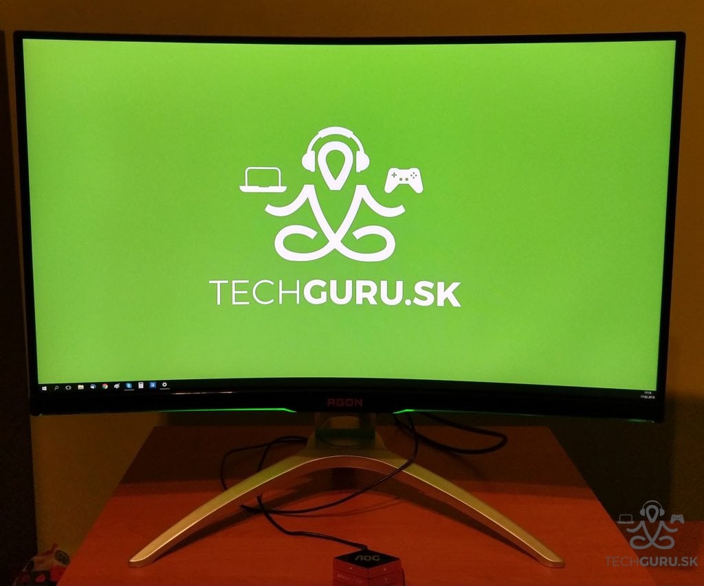 AOC AG322QCX recenzia spredu