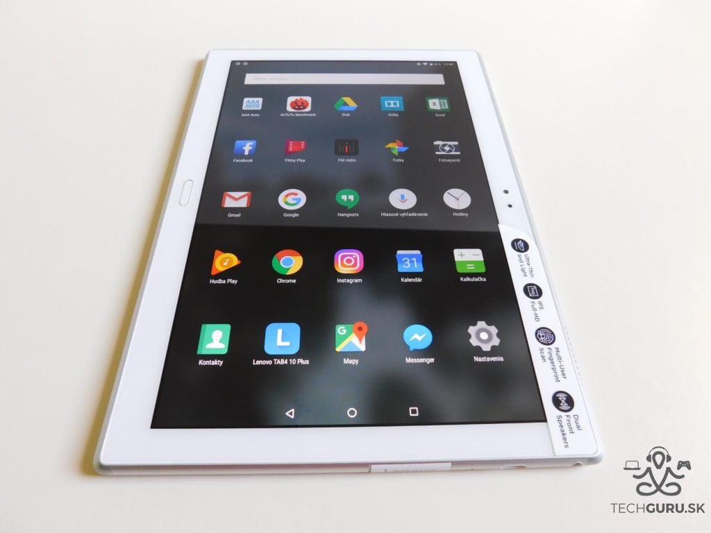Lenovo TAB4 10 Plus celkový pohľad 2