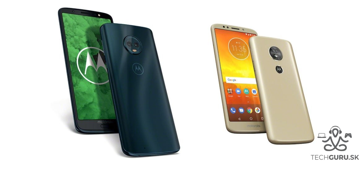Moto G6 a E5