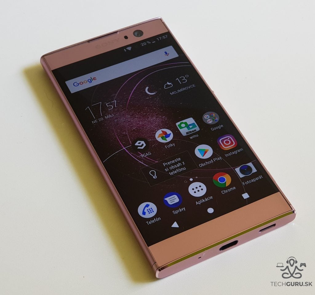 Sony Xperia XA2 recenzia 01