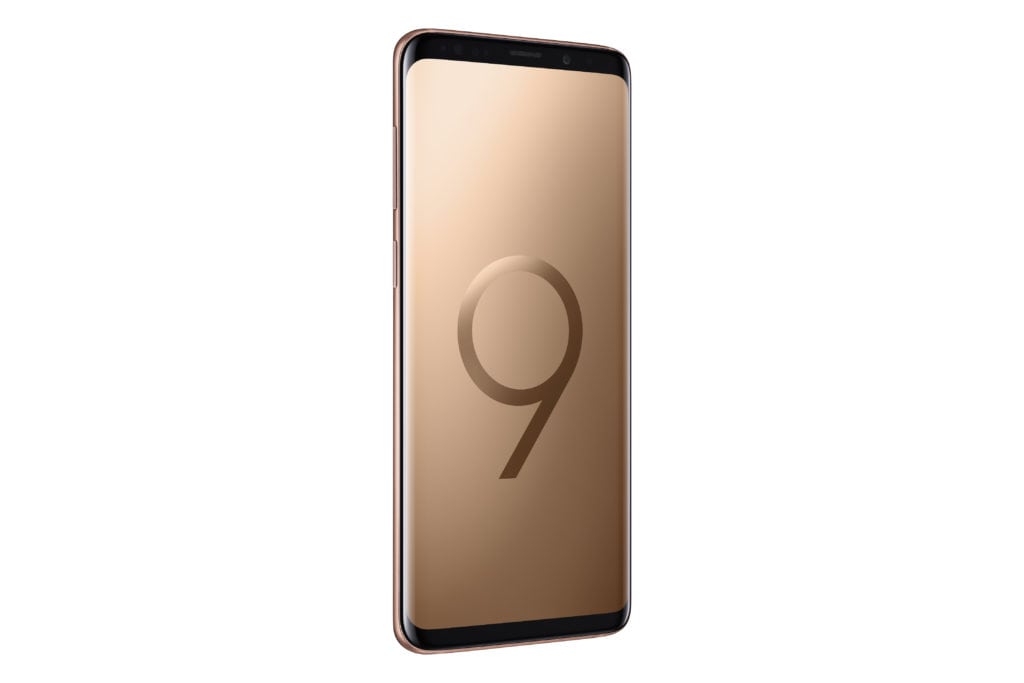 Samsung Galaxy S9+ Sunrise Gold 02