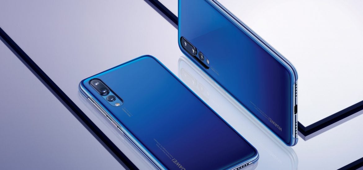 Huawei P20 pro _blue case