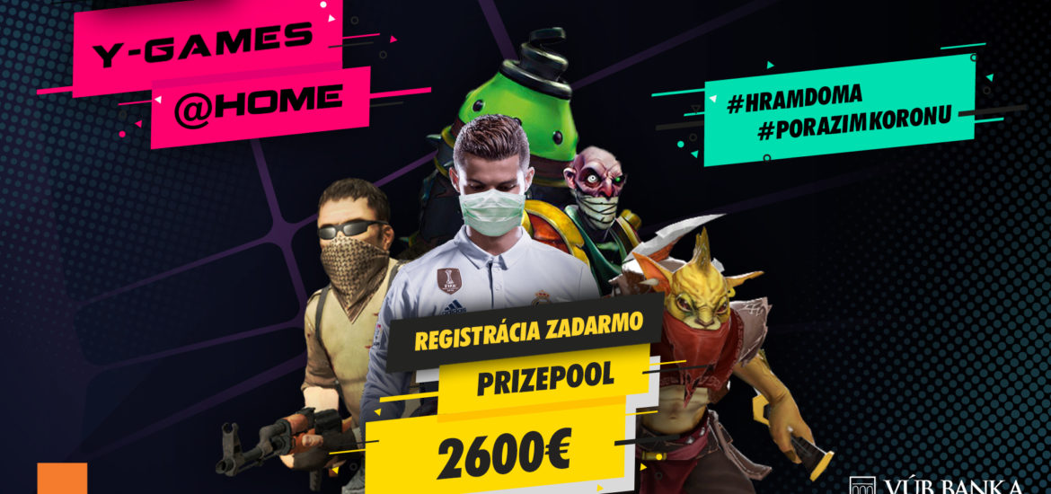 Y-Games @Home: TentokrÃ¡t sa zahrÃ¡me doma titulka
