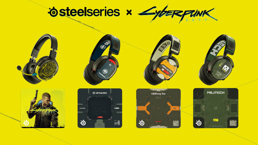 Limitovaná edice SteelSeries na motivy Cyberpunk 2077