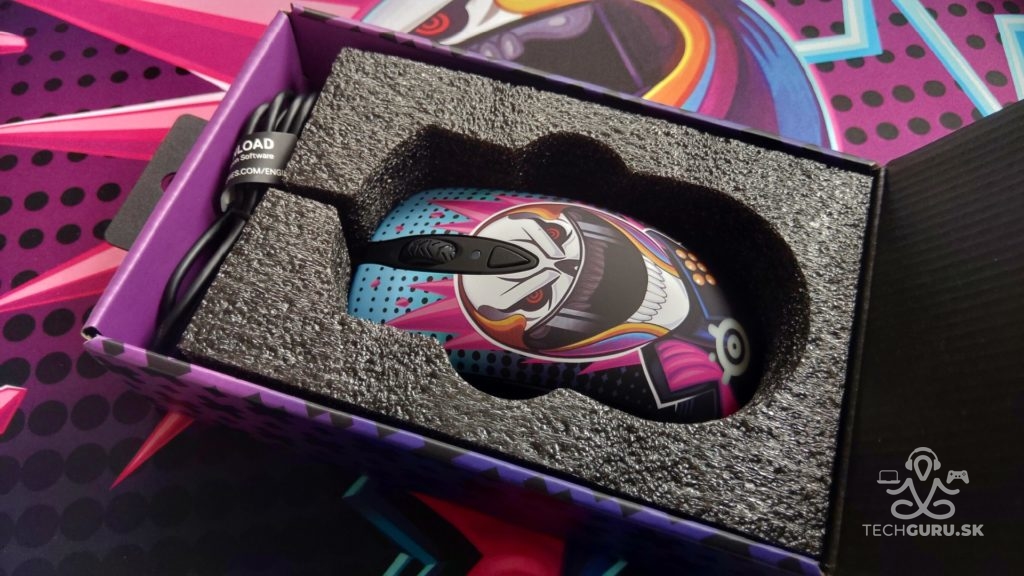 Herná myš SteelSeries Sensei Ten Neon Rider – recenzia