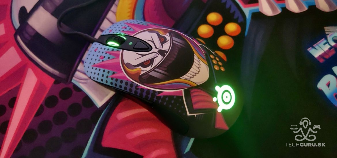 HernÃ¡ myÅ¡ SteelSeries Sensei Ten Neon Rider â€“ recenzia