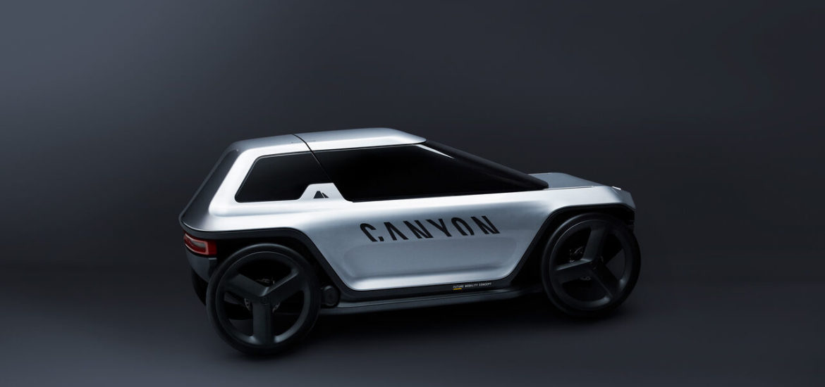 Canyon elektromobil - Å¡tvorkolesovÃ½ bicykel aj do daÅ¾Äa