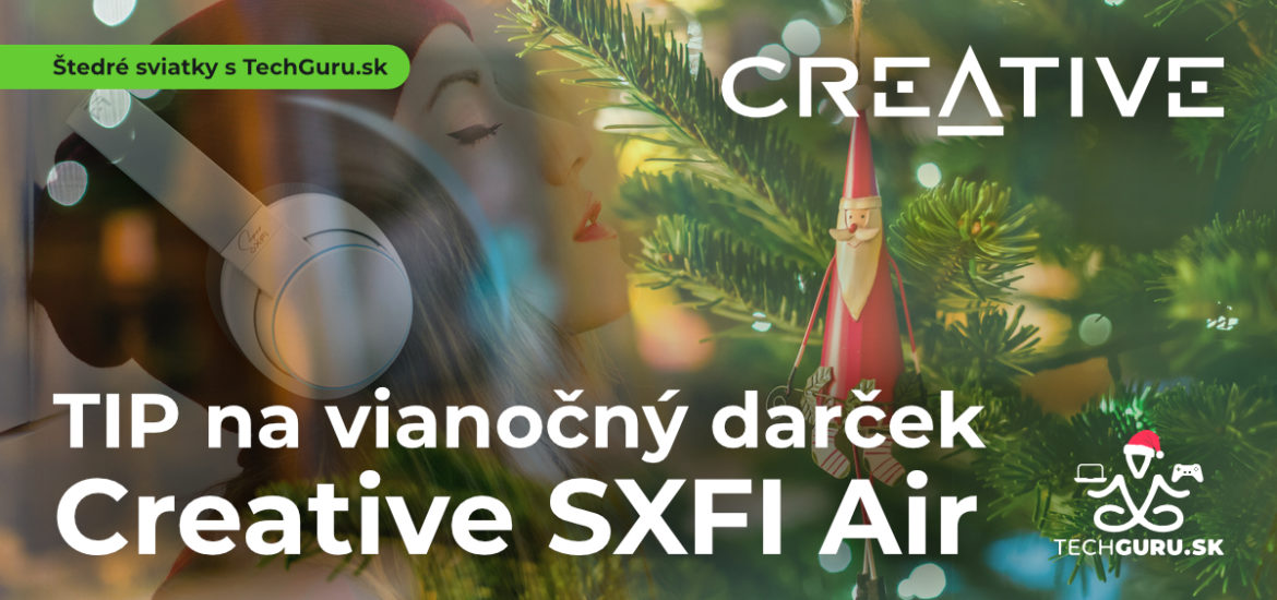 TIP na vianoÄnÃ½ darÄek: Creative SXFI AIR + minirecenzia