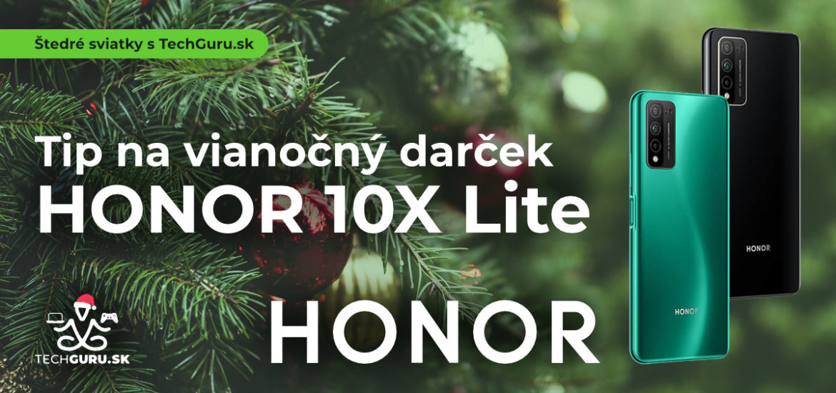 HONOR 10X Lite - TIP na vianocny darcek