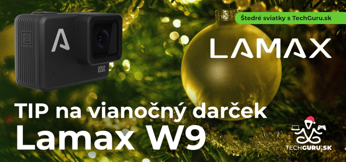 TIP na vÃ¡noÄnÃ­ dÃ¡rek: 4K akÄnÃ­ kamera LAMAX W9