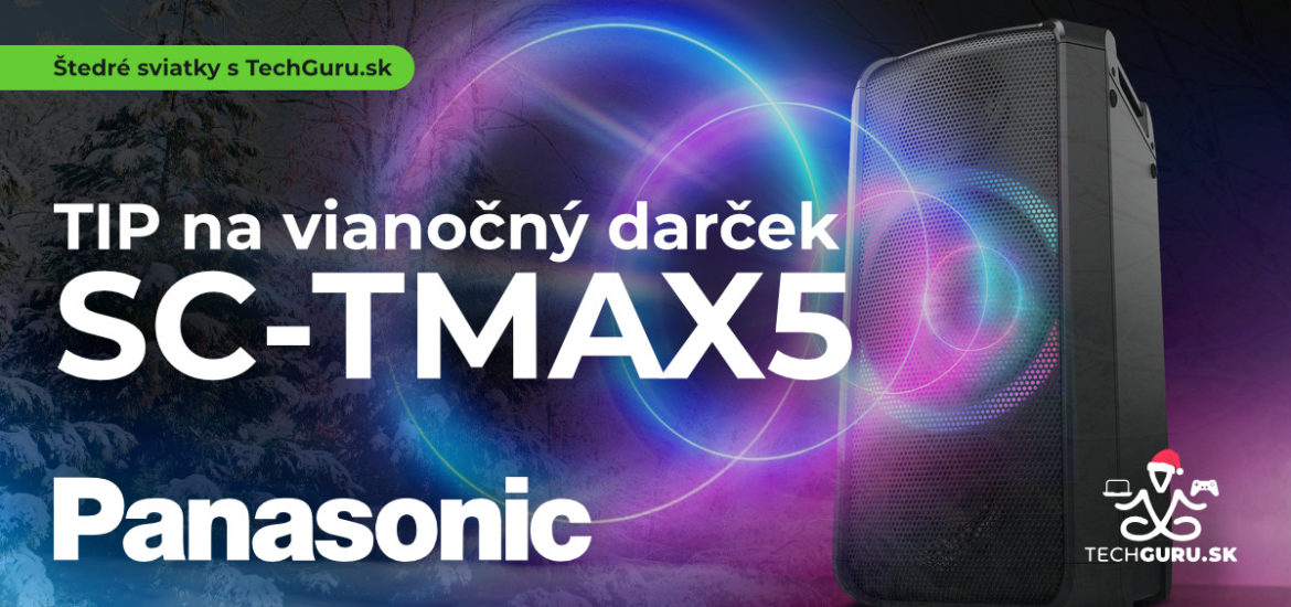 TIP na vianoÄnÃ½ darÄek: Panasonic TMAX5