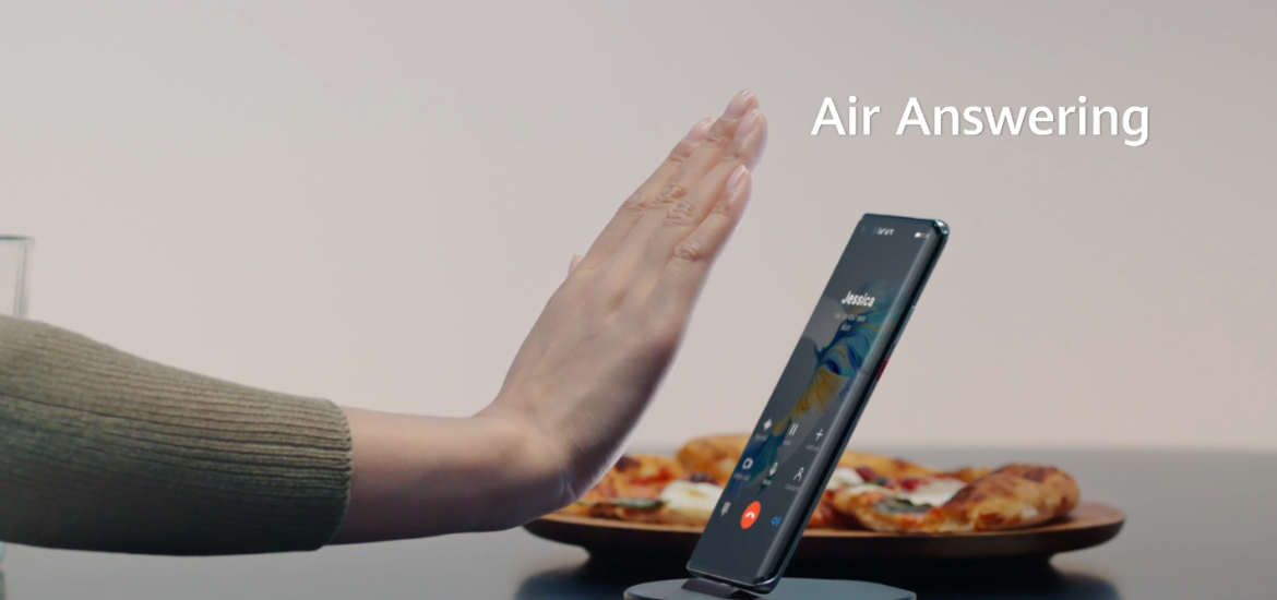 Huawei Mate 40 Pro mÃ´Å¾ete ovlÃ¡daÅ¥ aj bez dotyku