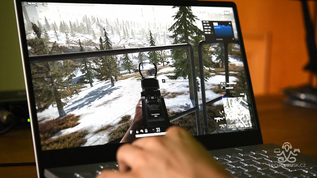 ROG Zephyrus G14 hranie PUBG