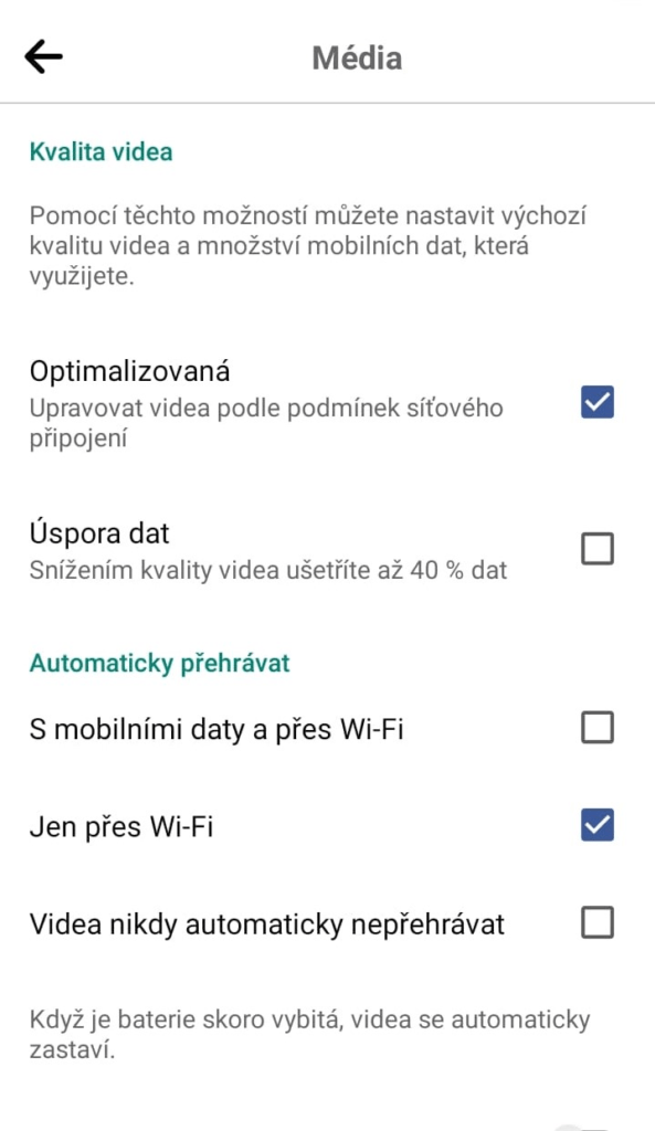 facebook data saver