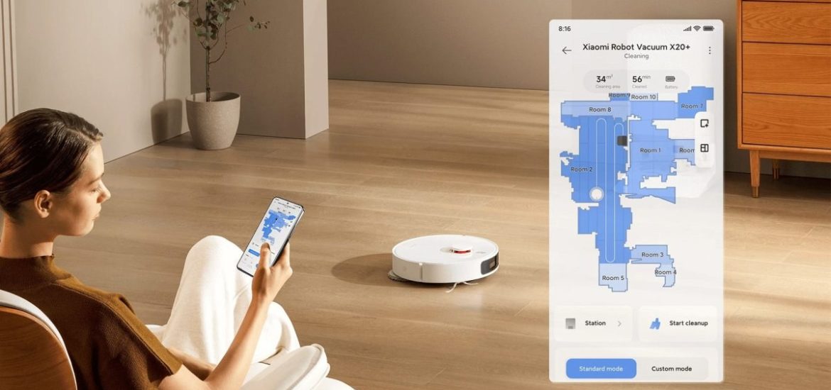 Xiaomi Robot Vacuum X20+ je robotickÃ½ vysÃ¡vaÄ s bohatou vÃ½bavou