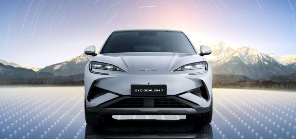 Čínske BYD Sealion 7.