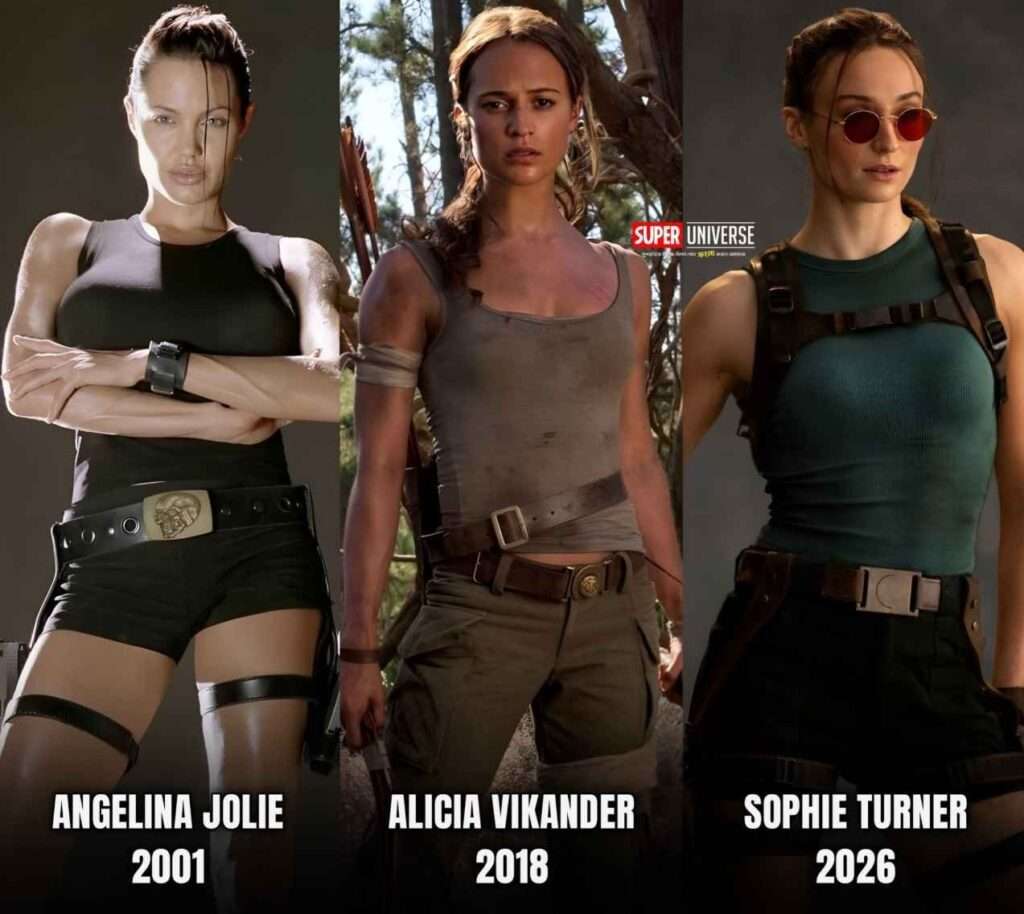Sophie Turner je nová Lara Croft.