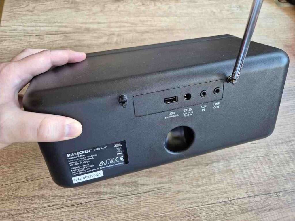 Internetové rádio SIRD 14 E1