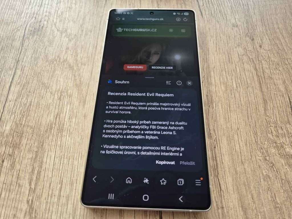 Samsung Galaxy S25 recenze.